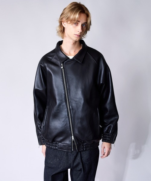 rehacer（レアセル） 革ジャン ライダース : Joint Sheep Riders JKT