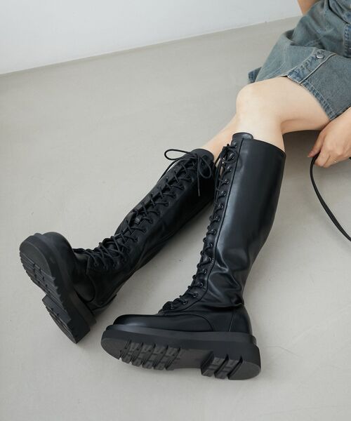 MAJESTIC LEGON（マジェスティックレゴン） ブーツ レースアップロング