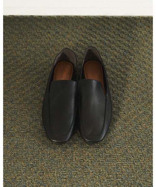 anuke（アンヌーク） ローファー Ecoleather Flat Loafers レディース