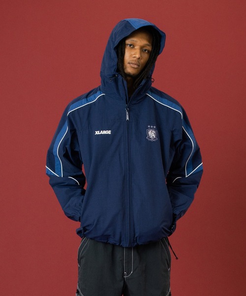 XLARGE（エクストラ ラージ） ナイロンジャケット HOODED TRACK JACKET