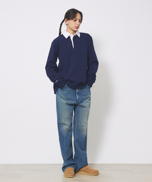 Barbarian（バーバリアン） ポロシャツ 12oz ロングスリーブ ラガー