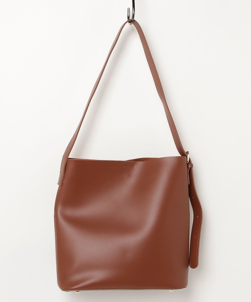 Asterellivi トートバッグ 「7色展開」収納力抜群！上品なバケツ