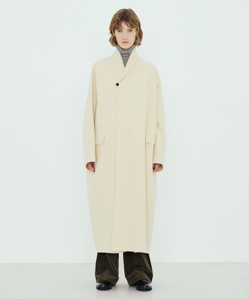 TOMORROWLAND .B コート アウター ウールダブルフェイス ロングコート