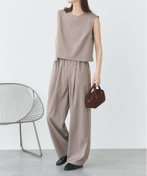 ad thie（アドティエ） セットアップ ノースリーブ トップス ロング