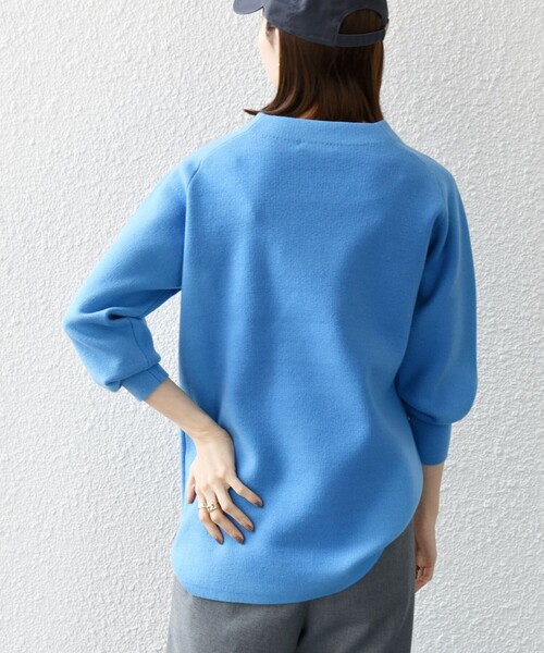 SHIPS any ニット セーター any:「手洗い可能」ミラノリブ スタンド