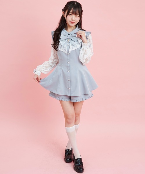 Secret Honey（シークレットハニー） セットアップ ラッフル＆袖レース