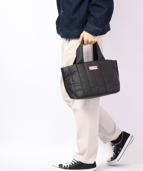 HUNTER（ハンター） トートバッグ HUNTER INTREPID PUFFER MINI TOTE