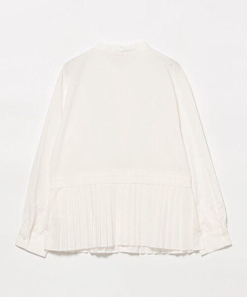 Ray BEAMS（レイ ビームス） ブラウス シャツ プリーツ キリカエ