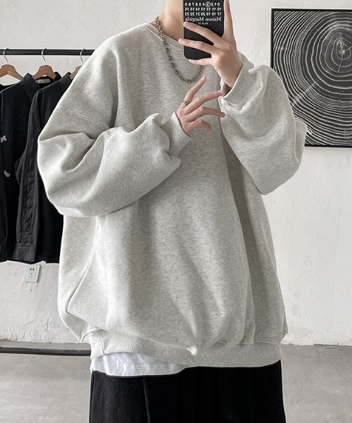 トレーナー スウェット オーバーサイズスウェット_メンズ メンズ