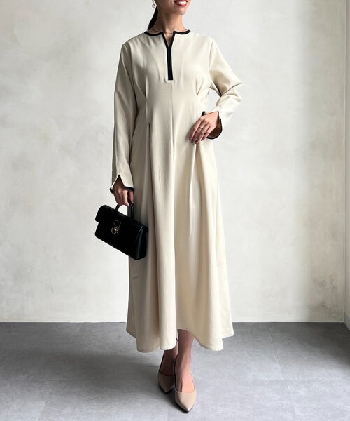 Chez toi（シェトワ） ワンピース 「セレモニー対応可」パイピング