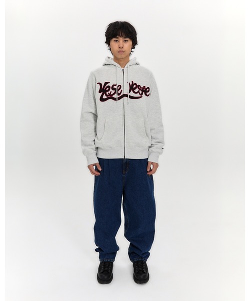YESEYESEE（イエスアイシー） パーカー Y.E.S Snail Logo Zip-up