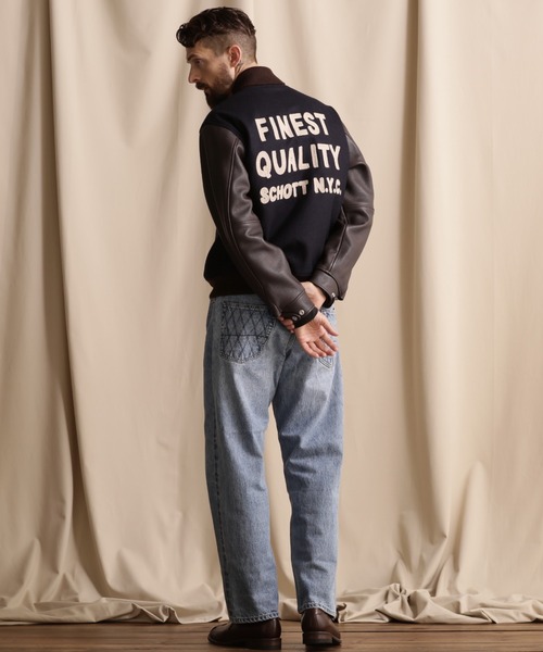 Schott N.Y.C（ショット） スタジャン Schott/ショット/×SKOOKUM