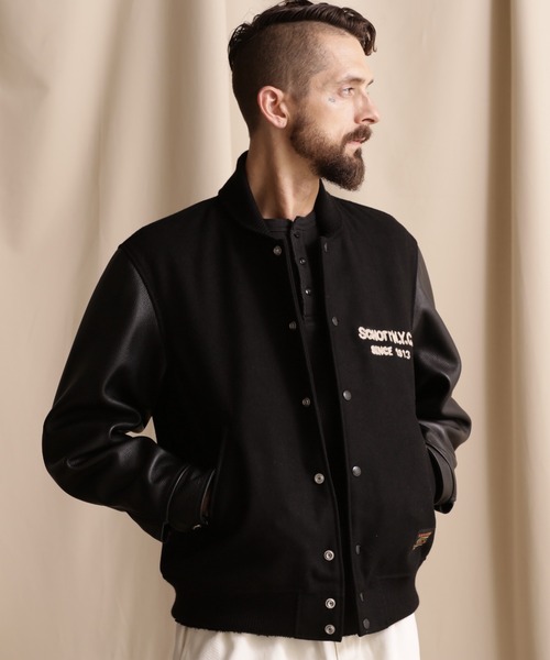 Schott N.Y.C（ショット） スタジャン Schott/ショット/×SKOOKUM