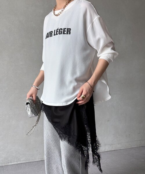 DouDou（ドゥドゥ） キャミソール アシメレースキャミ : ZOZOTOWN