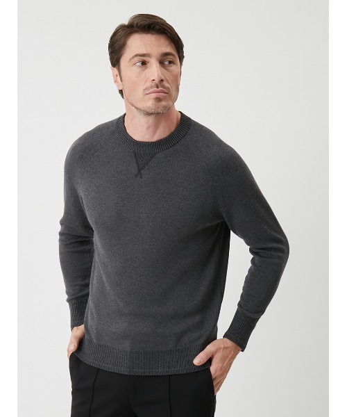 AOURE（アウール） セーター ニット スウェットライクニット プル