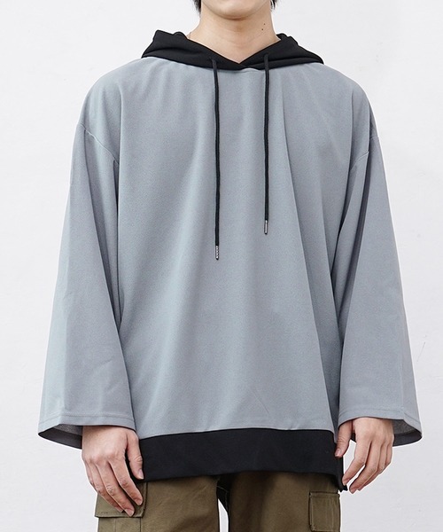 MinoriTY（マイノリティ） パーカー 「MinoriTY」ビッグスリーブバイ