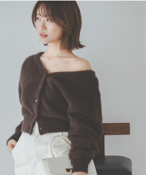 SNIDEL（スナイデル） カーディガン フォックスファーショート