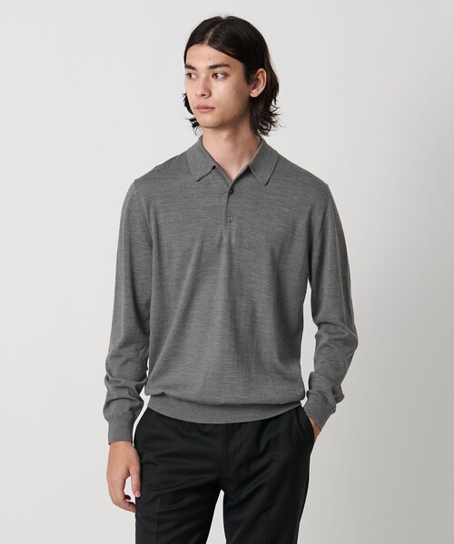 UNITED ARROWS（ユナイテッドアローズ） ポロシャツ ウール ハイゲージ