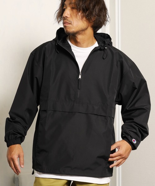 Champion（チャンピオン） ジャケット ブルゾン 1/4 ZIP PACKABLE