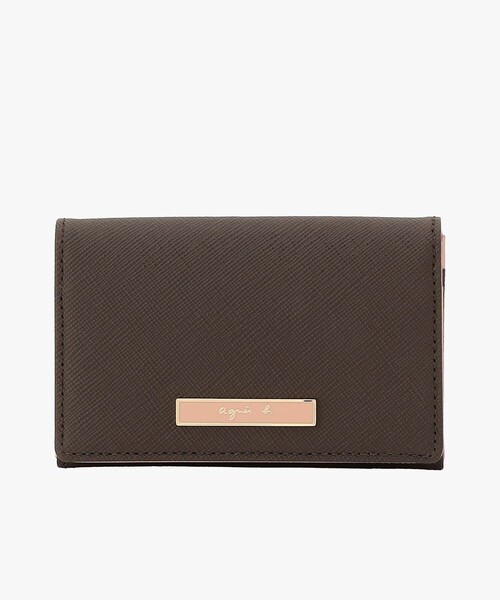 agnes b.（アニエスベー） 名刺入れ レザー カードケース ”Erika