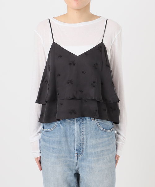 TICCA（ティッカ） キャミソール フラワー2wayビスチェ : ZOZOTOWN