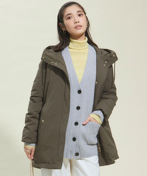 ダウンコート ダウンジャケット 「滝沢眞規子さん着用/一部店舗限定/撥