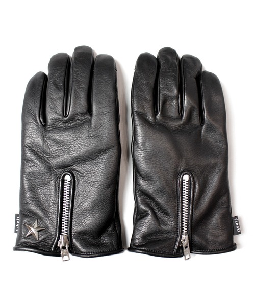 Schott N.Y.C（ショット） 手袋 SCHOTT-WINTER ZIP GLOVE メンズ