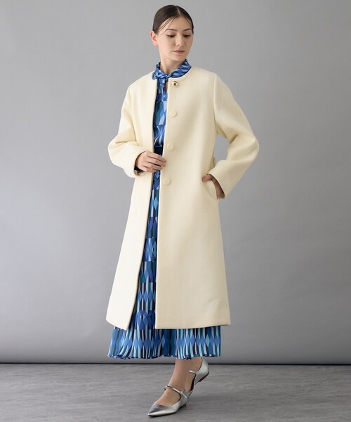 ANAYI（アナイ） トレンチコート コート シャルムビーバークルーコート