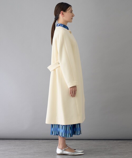 ANAYI（アナイ） トレンチコート コート シャルムビーバークルーコート