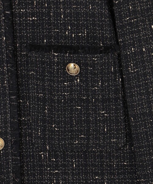 ジャケット ノーカラージャケット 「滝沢眞規子さん着用」GIOLICA