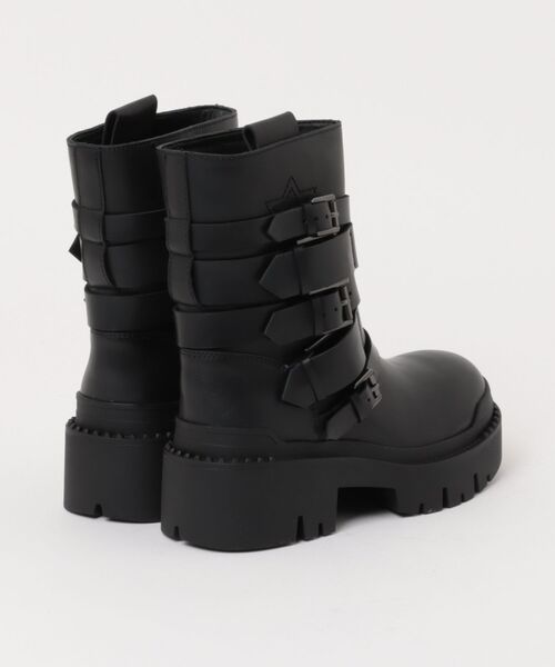 ASH（アッシュ） ブーツ ASH/アッシュ「NIKI」ベルトコンバットブーツ