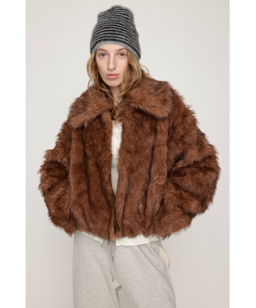 SLY（スライ） ブルゾン アウター 「WEB限定」BIG COLLAR FUR S/COAT