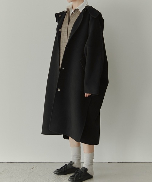 LE CIEL BLEU（ルシェルブルー） コート アウター フードダブル