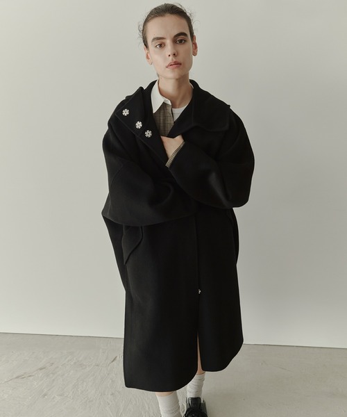 LE CIEL BLEU（ルシェルブルー） コート アウター フードダブル