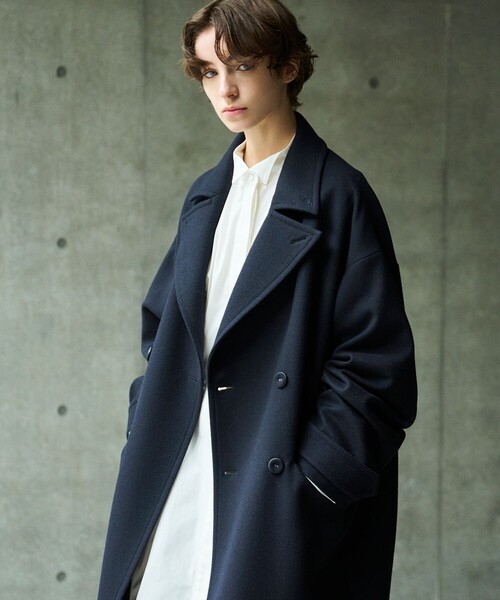 uncrave（アンクレイヴ） コート チェスターコート ロング チェスター