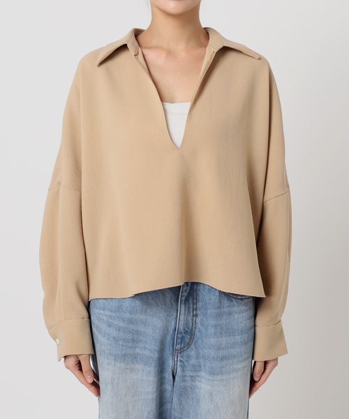 plage（プラージュ） ブラウス シャツ 「追加」GEORGETTE SKIPPER