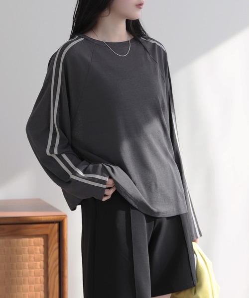 SUNFLOWER EIGHT（サンフラワーエイト） tシャツ 袖ラインシアー