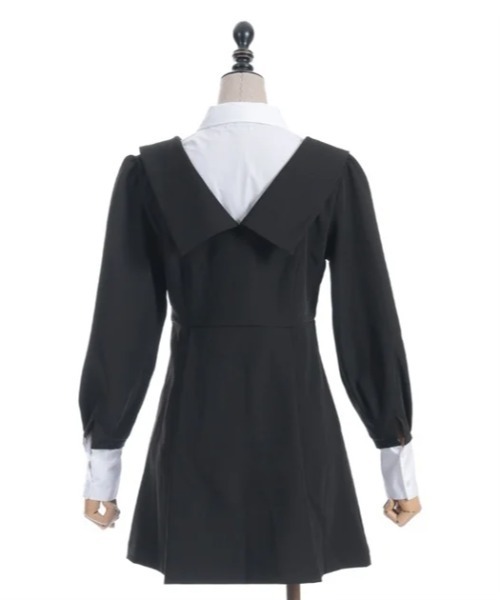 Fickle Bebe（フィクルベベ） ワンピース レイヤードクラシカル