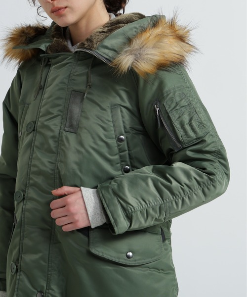 AVIREX（アヴィレックス） ミリタリージャケット モッズコート 「WOMAN