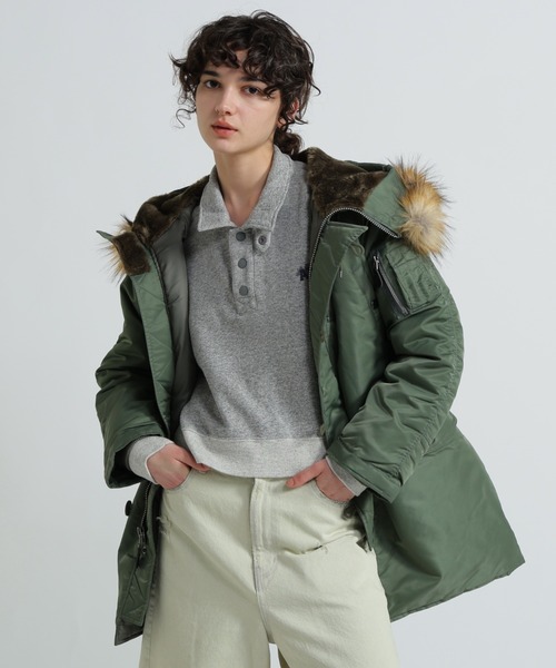 AVIREX（アヴィレックス） ミリタリージャケット モッズコート 「WOMAN