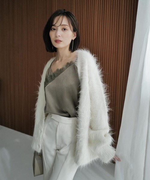 anuans（アニュアンス） キャミソール レースポイントサテン