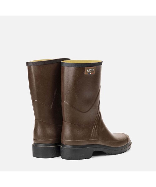 AIGLE（エーグル） レインシューズ 長靴 ビソン2 ラバー ミドルブーツ