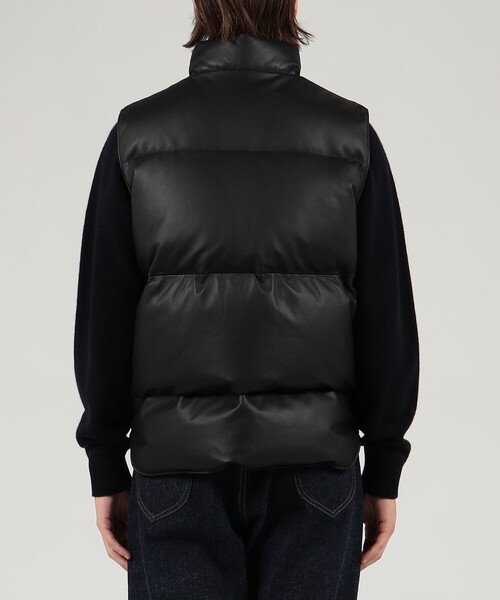 TOMORROWLAND（トゥモローランド） ダウンベスト ベスト ラムレザー