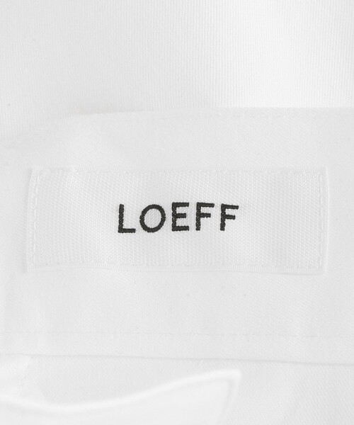LOEFF（ロエフ） パンツ 「LOEFF」ツイル 2タック パンツ レディース