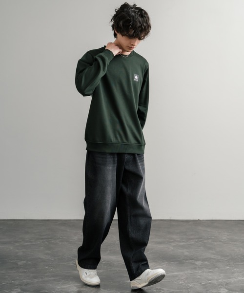 LOGOS（ロゴス） トレーナー スウェット 吸汗速乾 ルーズシルエット裏