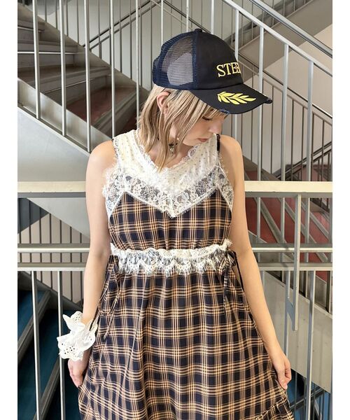 jouetie（ジュエティ） ワンピース レースドッキングキャミワンピース