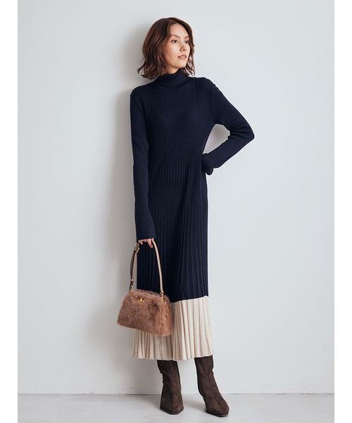 Mila Owen（ミラオーウェン） ワンピース タートルネックロング