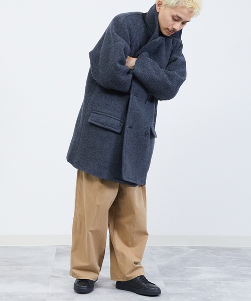 UNDECORATED（アンデコレイテッド） pコート ピーコート メンズ