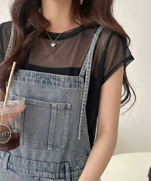 Java サロペット オーバーオール ジャバコラボ」スタイルアップを