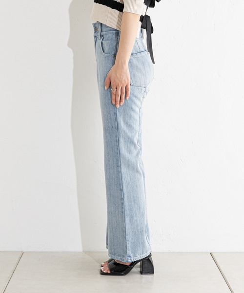 Chico（チコ） パンツ デニム ジーンズ 【2023SS】ポケット刺繍デニム